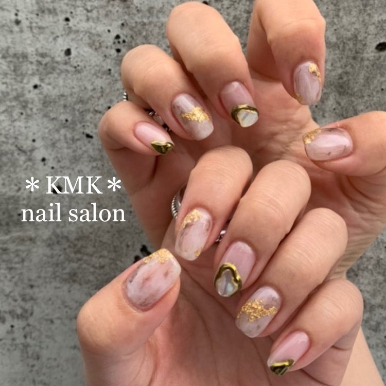 夏 パーティー デート 女子会 ハンド Kmk のネイルデザイン No ネイルブック