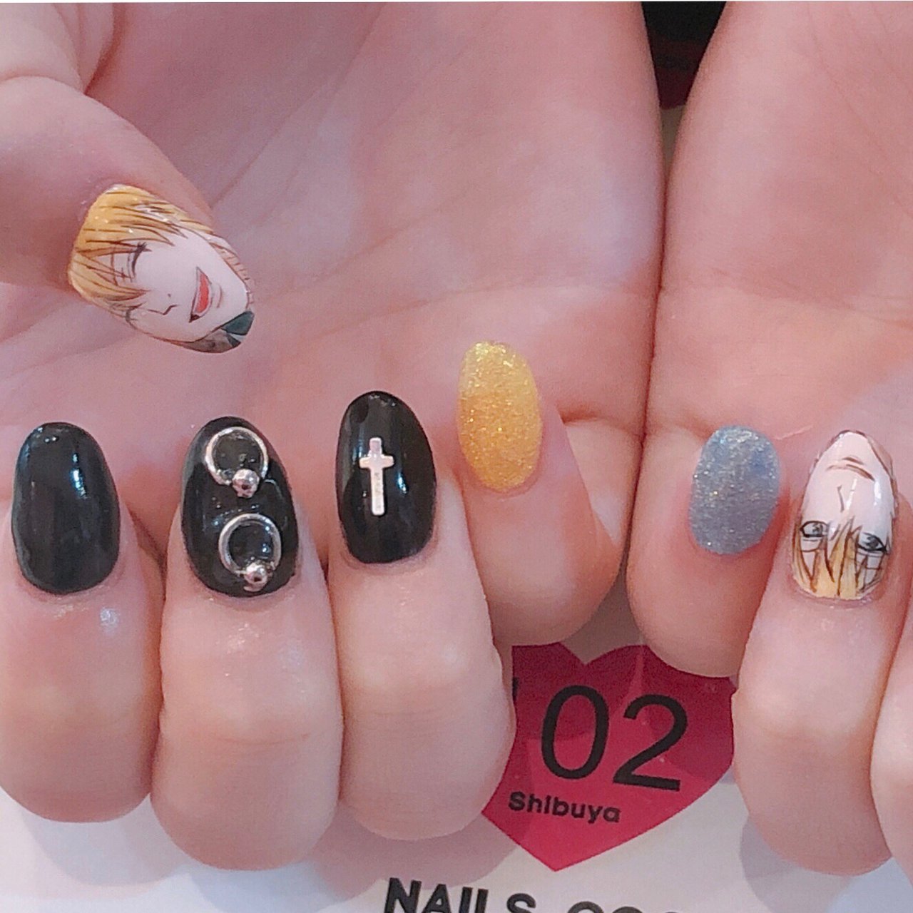 痛ネイル キャラクター Nailsgogo Shibuya Nailsalonのネイルデザイン No ネイルブック