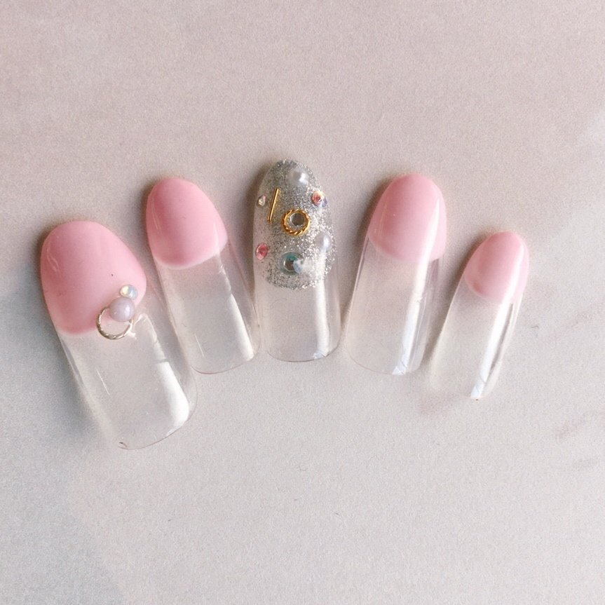 夏 オールシーズン ハンド Nail Lani 練馬ネイルサロン 上品大人ネイル初ネイルのネイルデザイン No ネイルブック