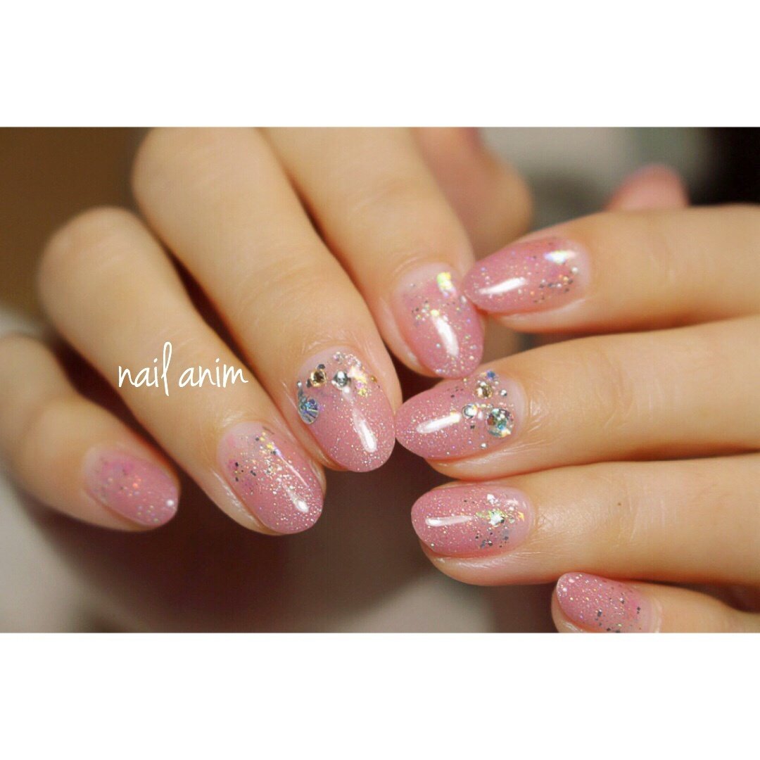 春 夏 ハンド グラデーション ショート Nail Animのネイルデザイン No ネイルブック