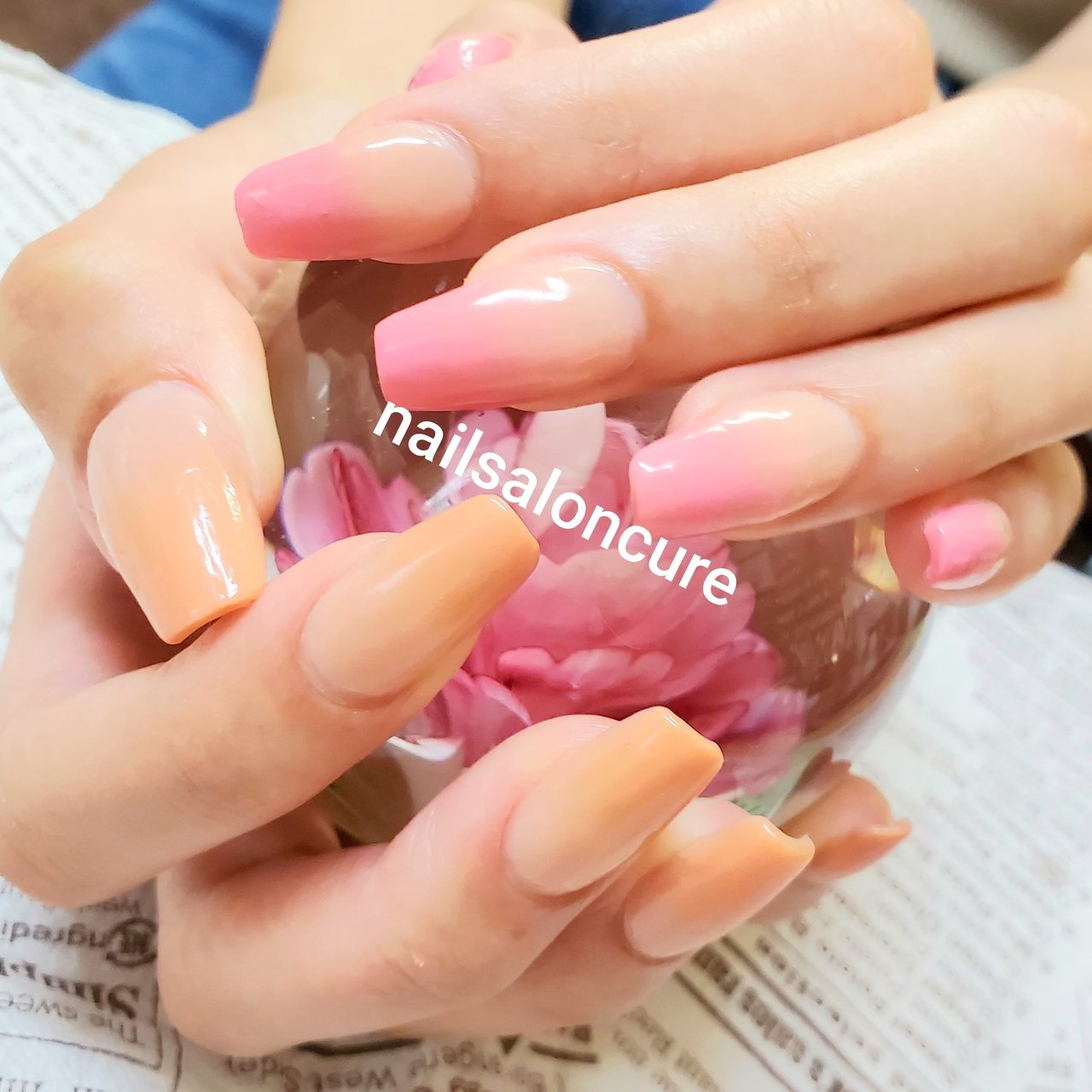 旅行 オフィス ブライダル 女子会 ハンド Nailsaloncureのネイルデザイン No 5407696 ネイルブック