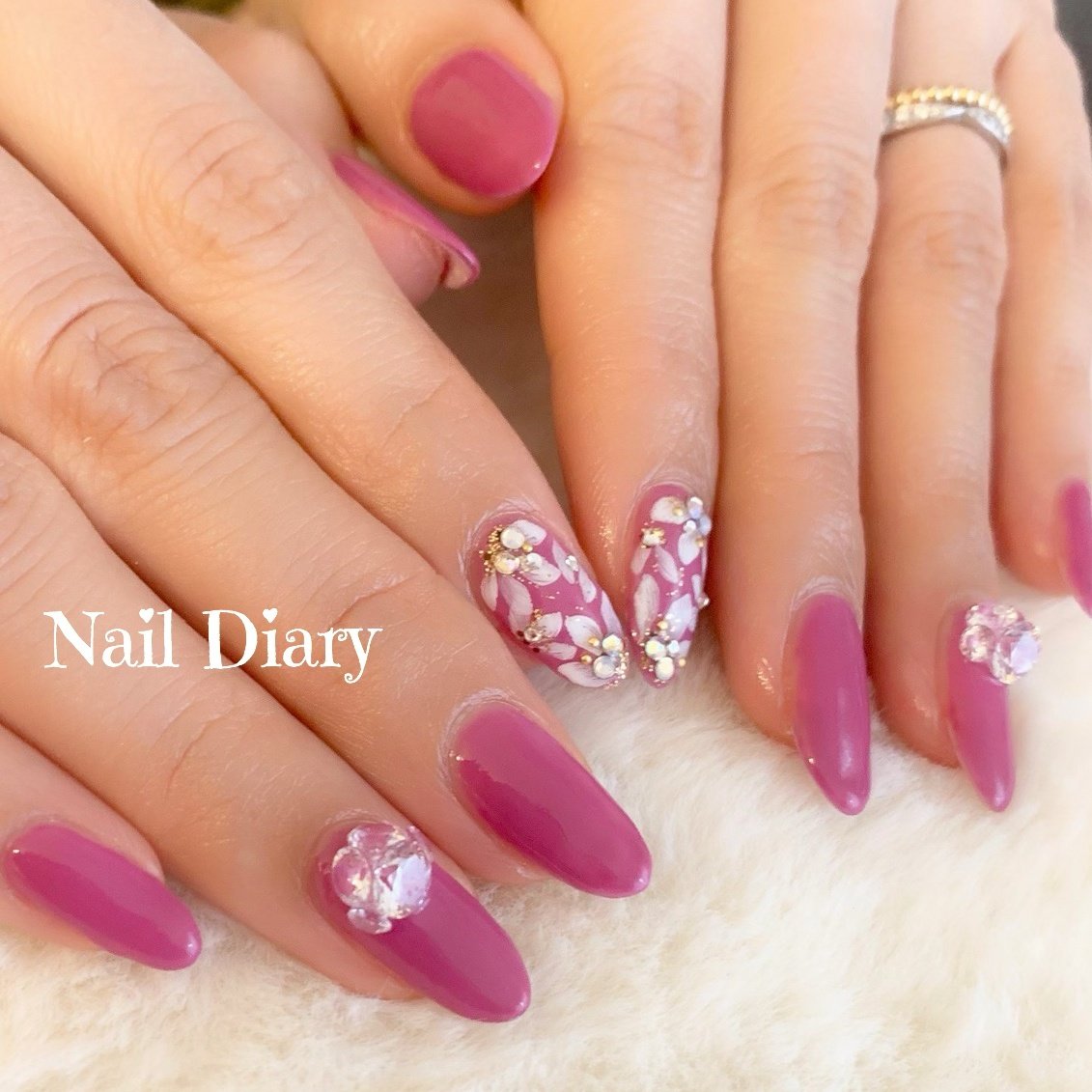 オールシーズン パーティー デート 女子会 ハンド Nail Diary ダイアリー のネイルデザイン No ネイルブック