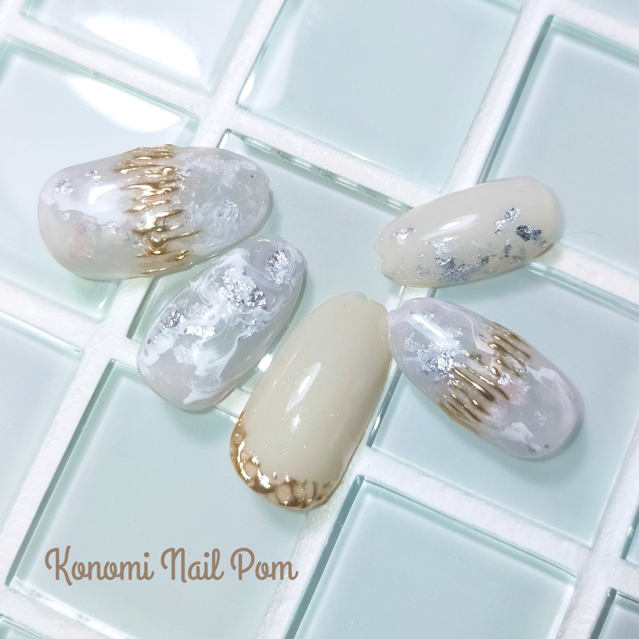 オールシーズン リゾート オフィス パーティー ハンド Nail Salon Pomのネイルデザイン No ネイルブック