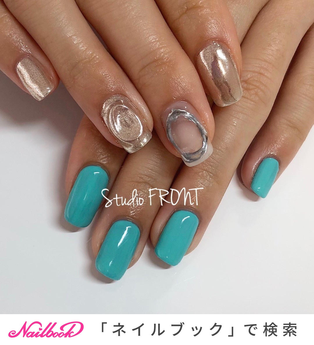 ハンド Studiofront Nail Artistのネイルデザイン No ネイルブック