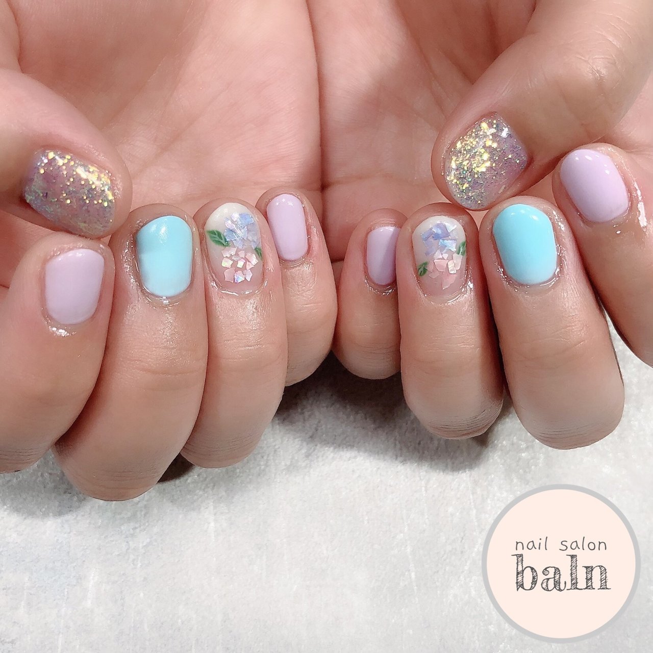 夏 梅雨 オフィス デート ハンド Nail Salon Balnのネイルデザイン No ネイルブック