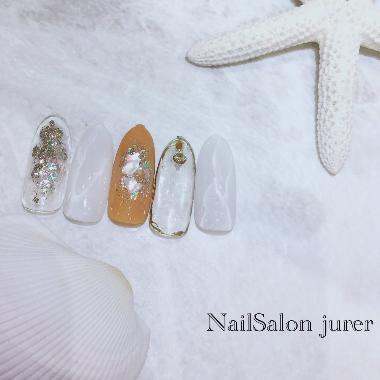 オールシーズン 旅行 デート 女子会 ハンド Nail Salon Jurer なんばマルイ店 ネイルサロン ジュレ のネイル デザイン No ネイルブック