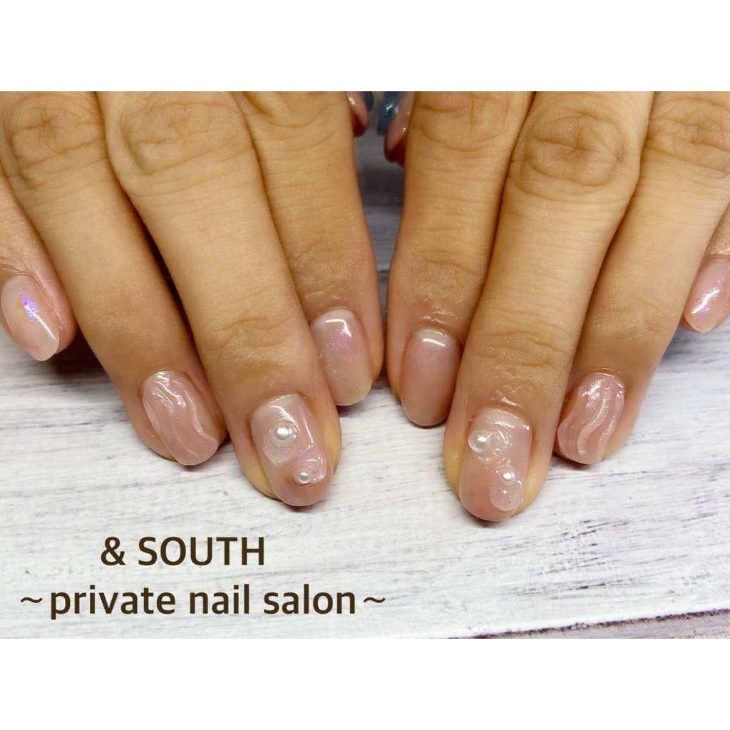 オールシーズン 旅行 梅雨 デート ハンド South Private Nail Salon のネイルデザイン No ネイル ブック