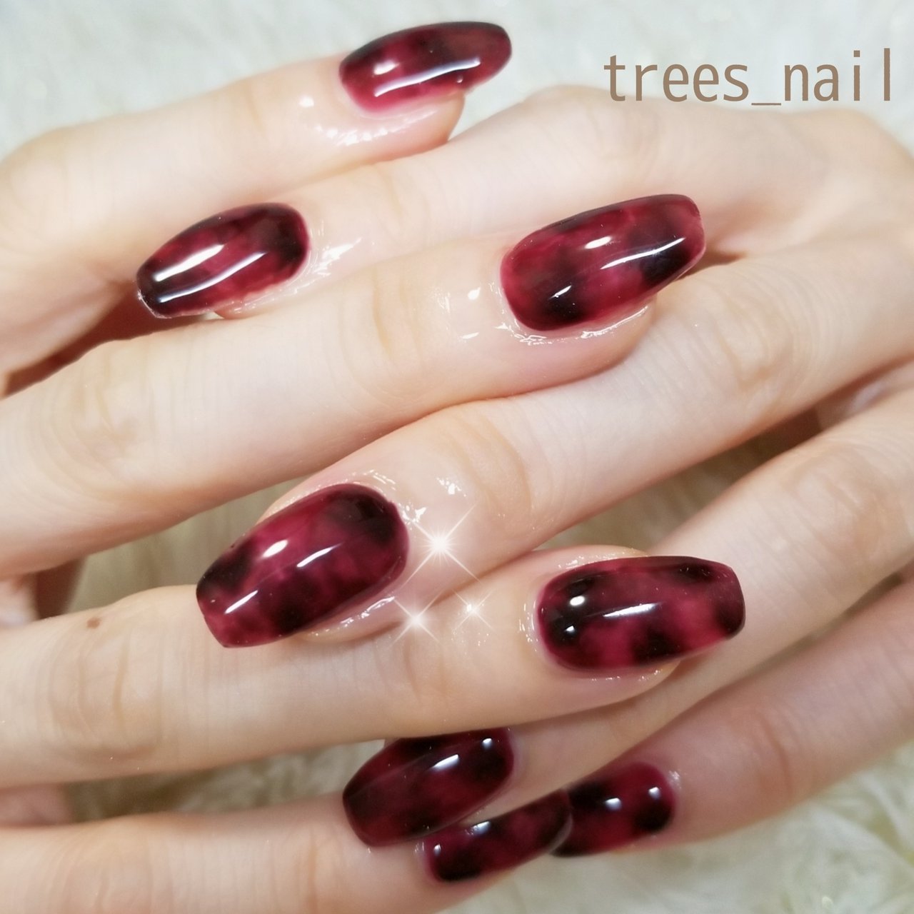 秋 ライブ パーティー 女子会 ハンド Trees Nailのネイルデザイン No ネイルブック