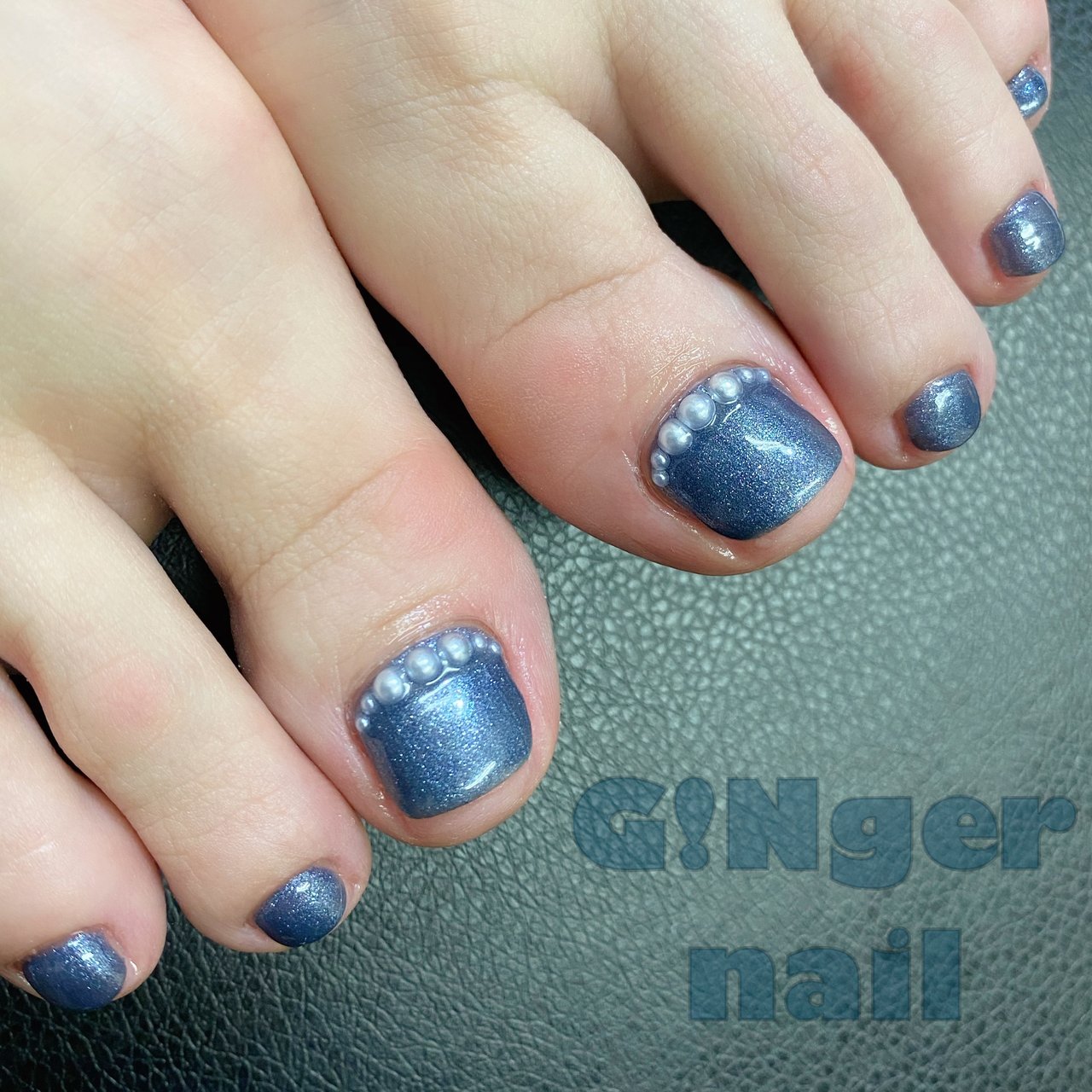 夏 秋 オールシーズン リゾート フット Ginger Nail 代々木 ジンジャーネイルのネイルデザイン No ネイルブック