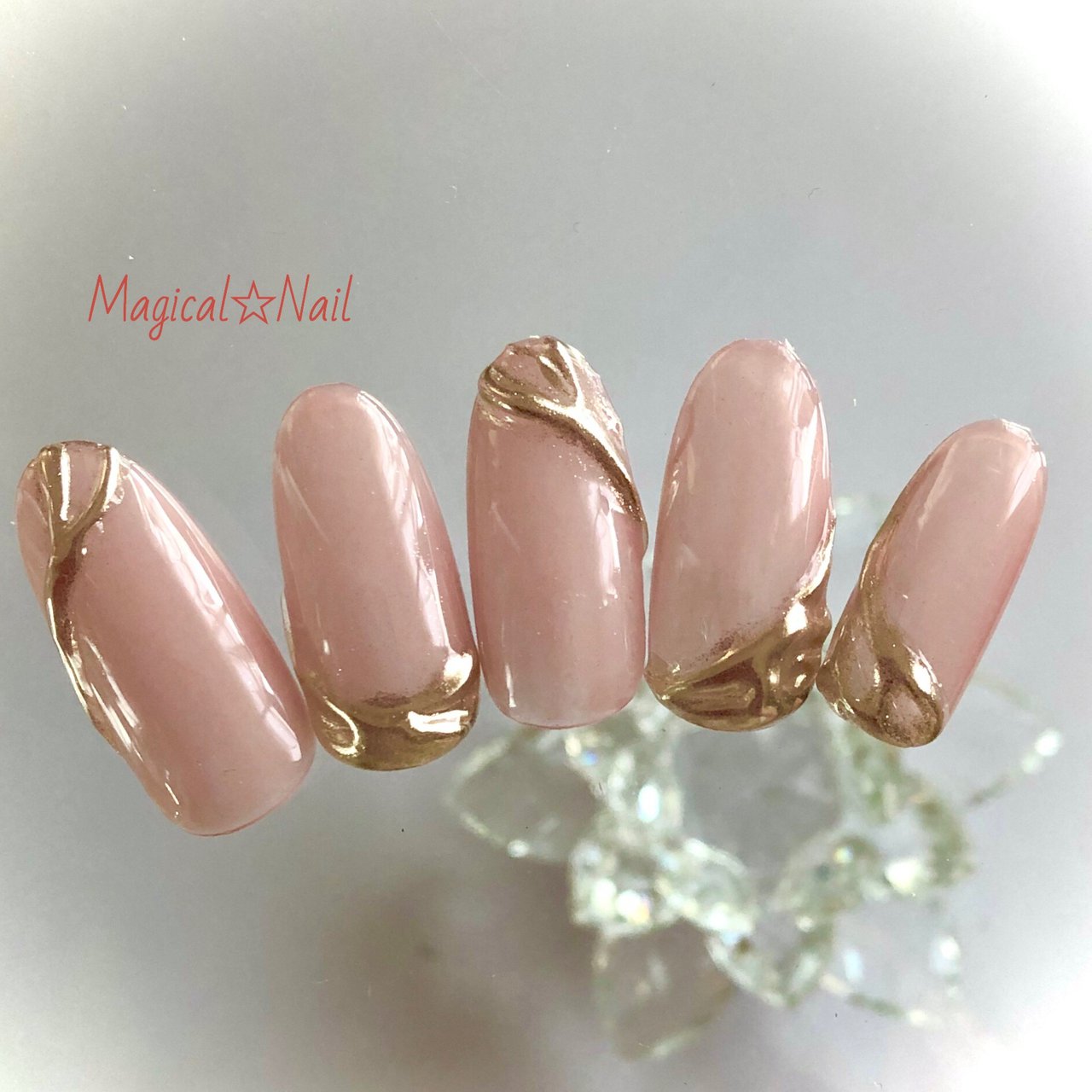 オールシーズン オフィス パーティー デート ハンド Magical Nailのネイルデザイン No ネイルブック