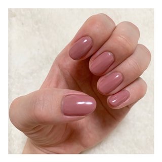 おすすめ順 セルフネイル 単色ピンクのネイルデザイン ネイルブック