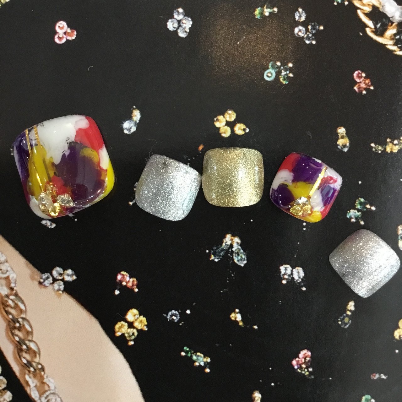 夏 旅行 海 リゾート フット P Fiveのネイルデザイン No ネイルブック