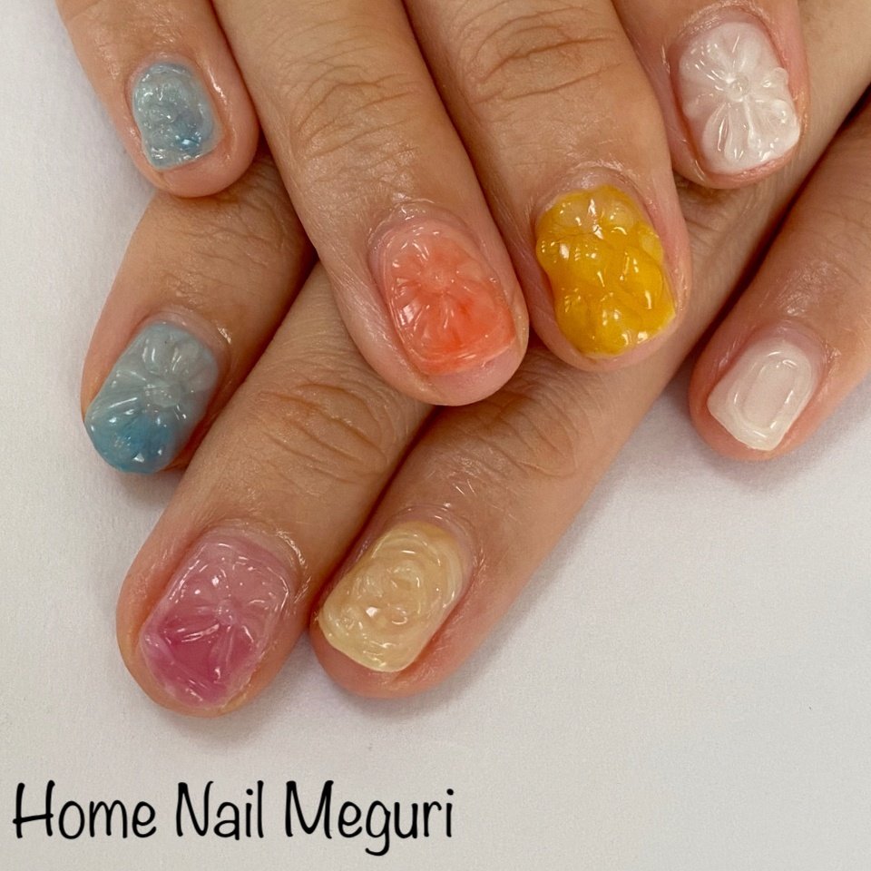 Home Nail Meguriのネイルデザイン No ネイルブック