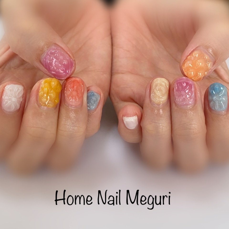 Home Nail Meguriのネイルデザイン No ネイルブック