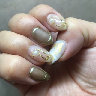 利き手ネイルのネイルデザイン ネイルブック