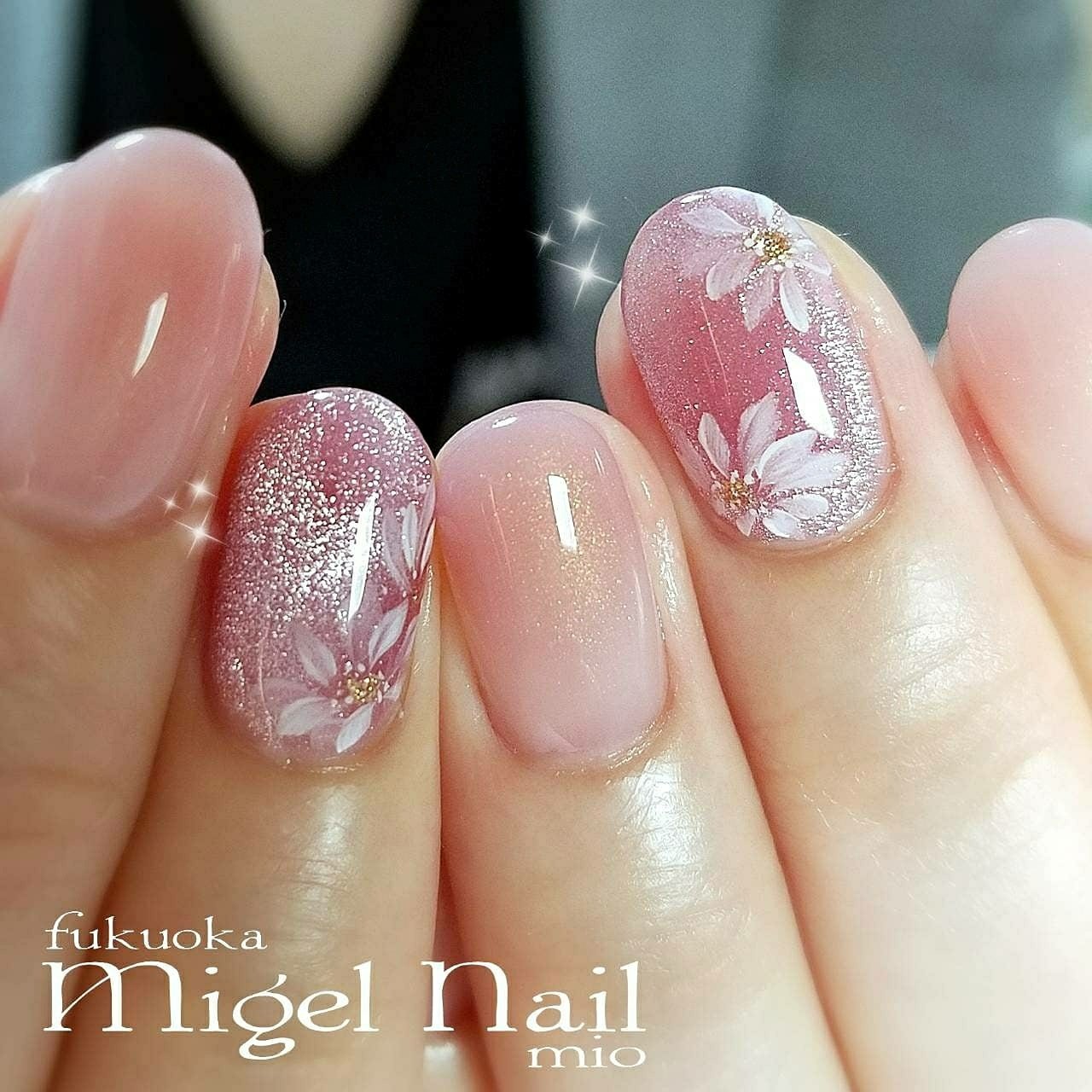 夏 オールシーズン リゾート ブライダル ハンド Migel Nailのネイルデザイン No ネイルブック