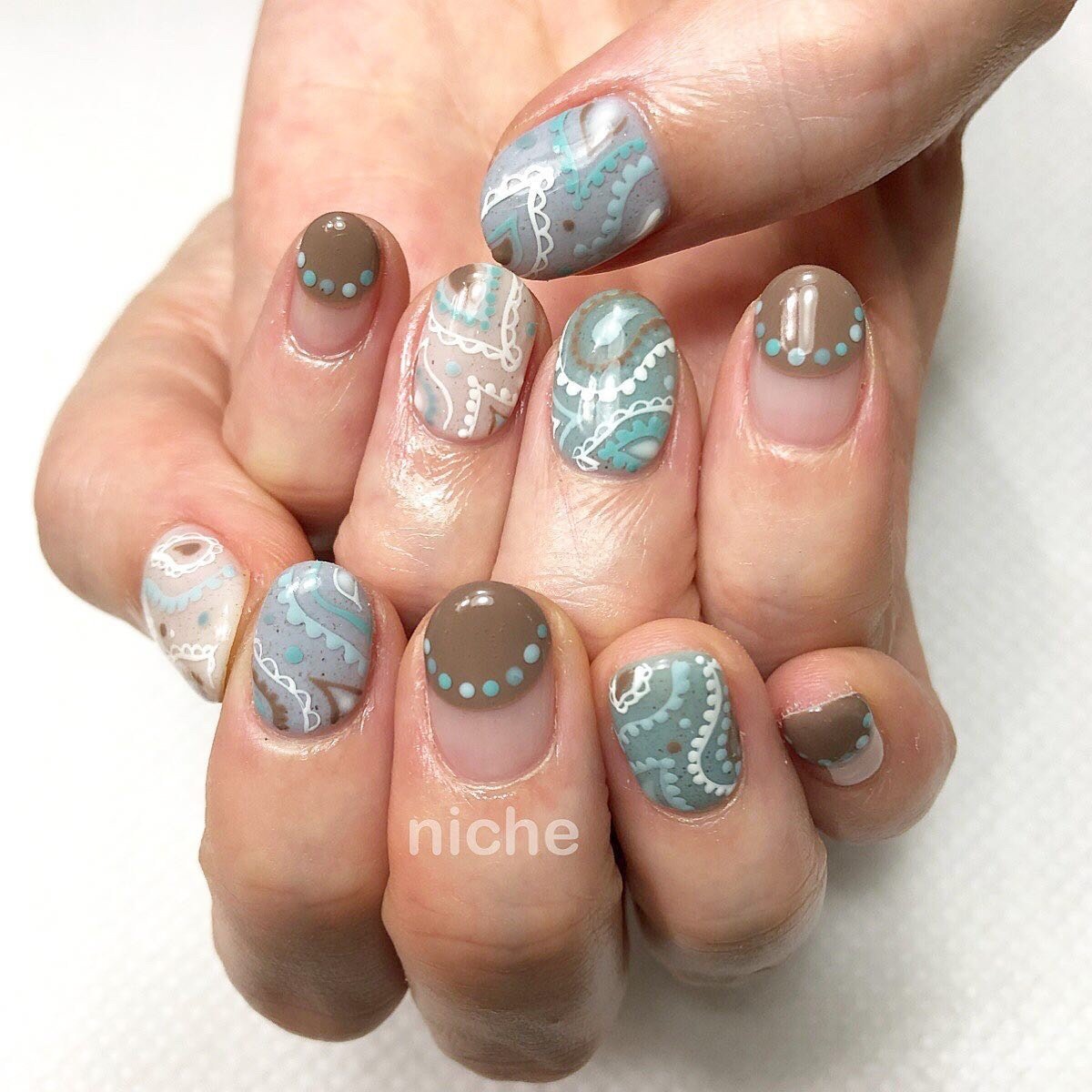 夏 オールシーズン 海 リゾート ハンド Nailsalonniche ネイルサロンニッチのネイルデザイン No 5430011 ネイルブック