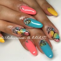 Nail Relaxationmarble ネイルアンドリラクゼーションマーブル 日岡のネイルサロン ネイルブック