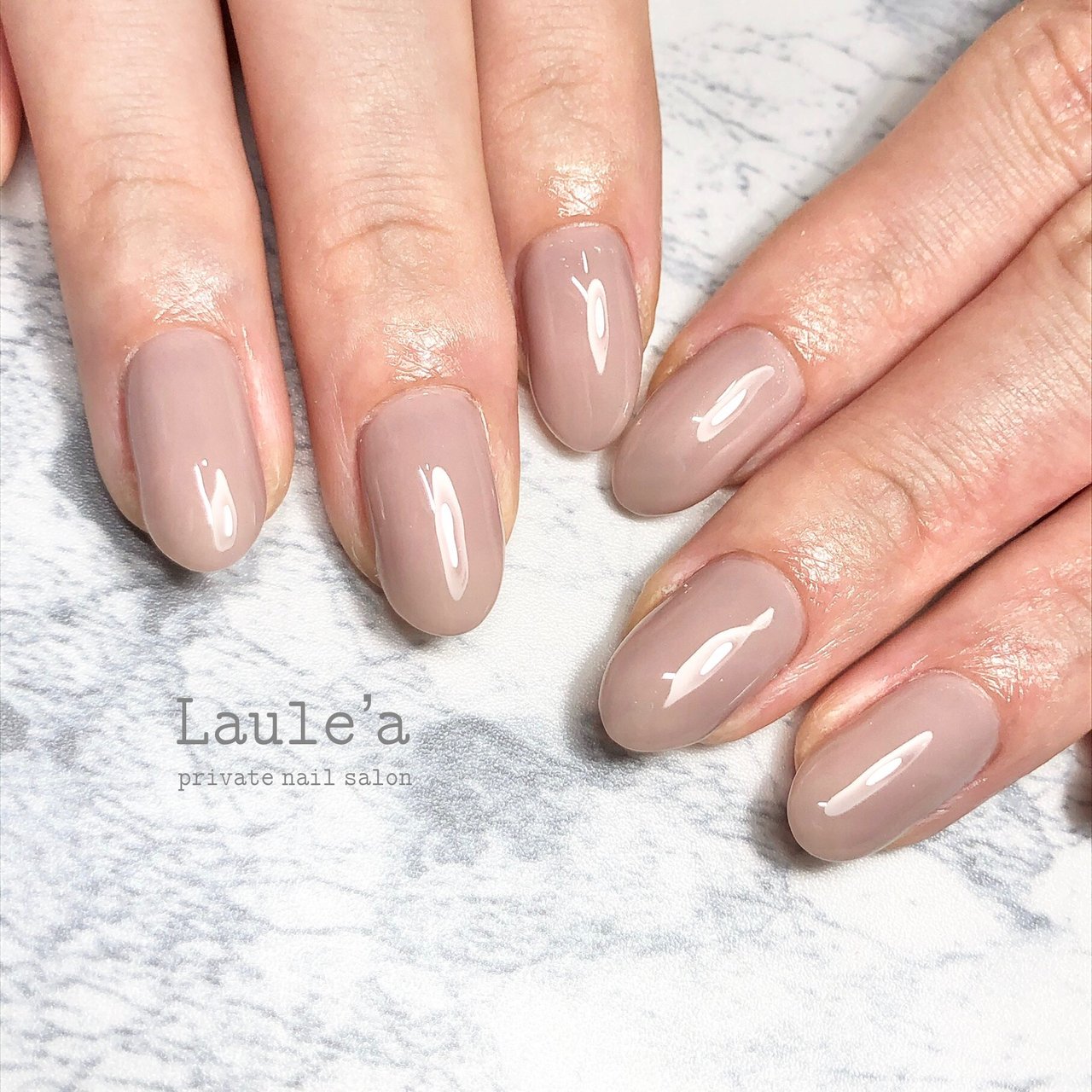 ワンカラー ベージュ Nail Room Laule A Eriのネイルデザイン No ネイルブック