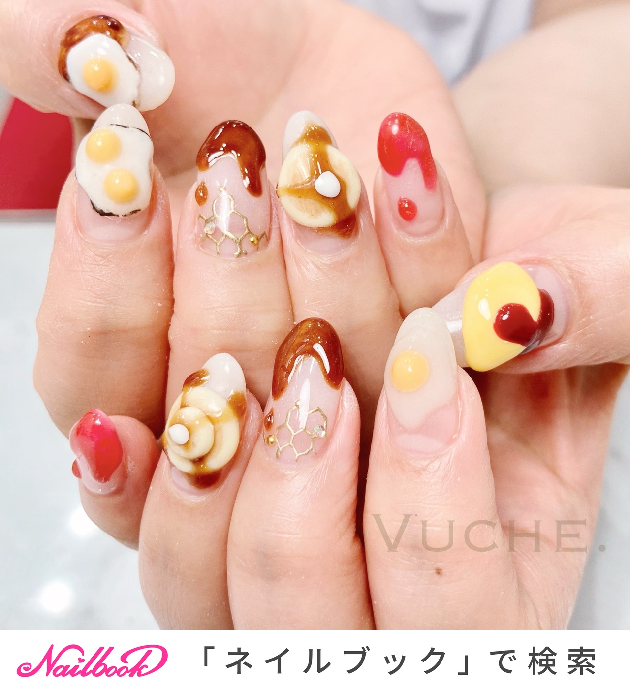VUCHE.のネイルデザイン[No.5434393]｜ネイルブック