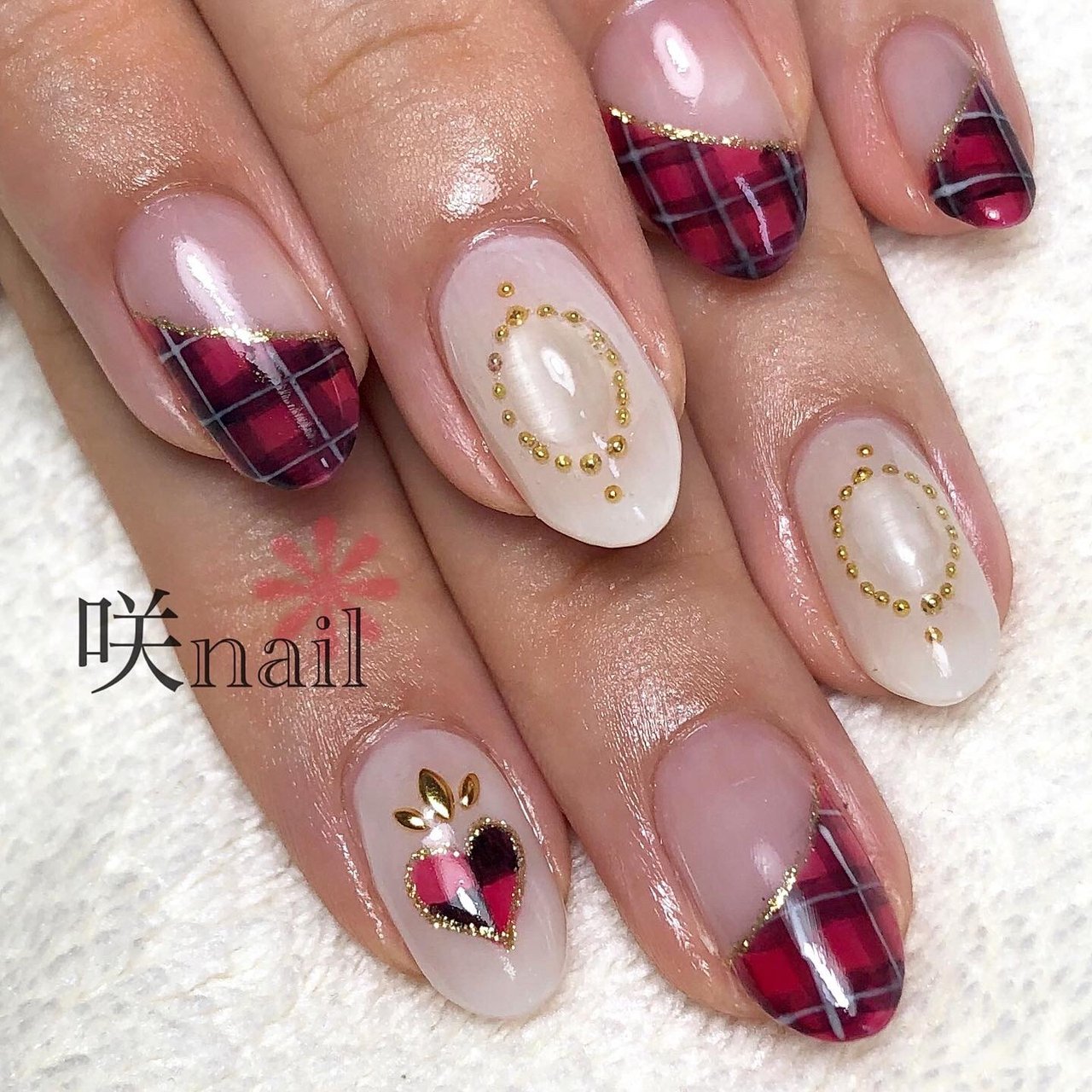 オールシーズン パーティー デート 女子会 ハンド 咲nail サキネイル のネイルデザイン No ネイルブック