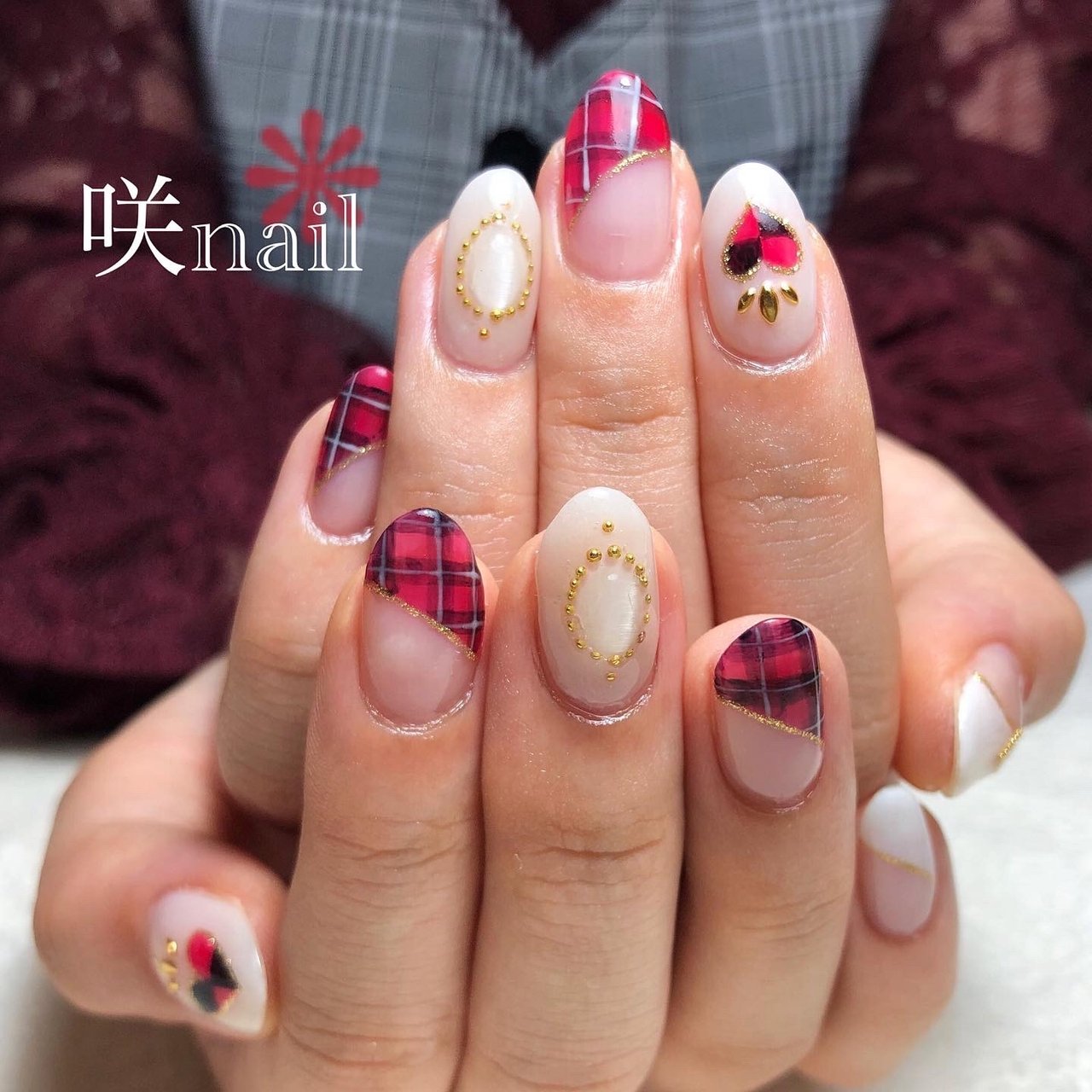 オールシーズン パーティー デート 女子会 ハンド 咲nail サキネイル のネイルデザイン No ネイルブック