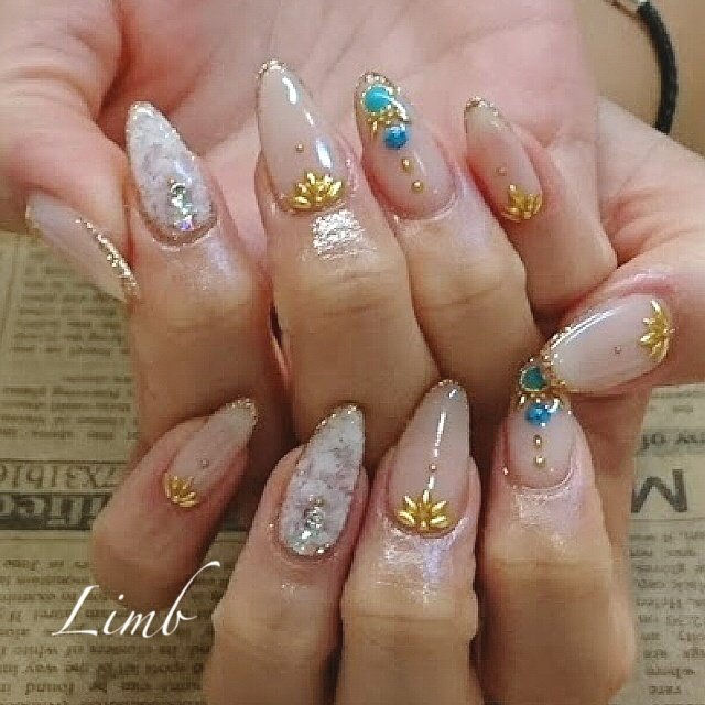 夏 オールシーズン 梅雨 海 ハンド Limb リム Miyazakiのネイルデザイン No ネイルブック