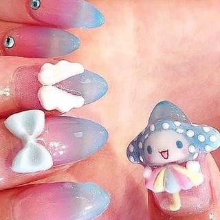 シナモロールのネイルデザイン 3ページ目 ネイルブック