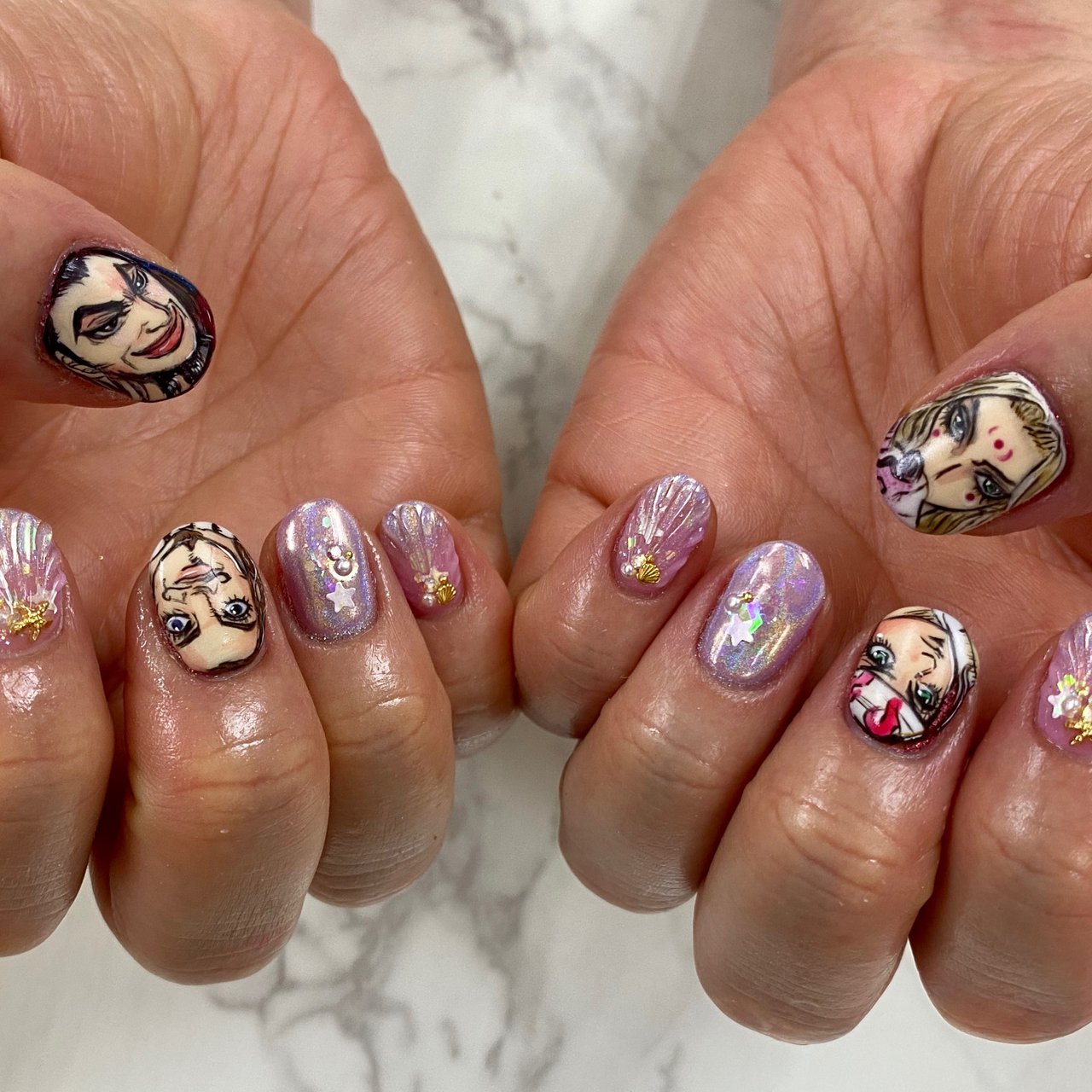 夏 海 リゾート パーティー ハンド Bravery Rose ブレイブリーローズのネイルデザイン No ネイルブック