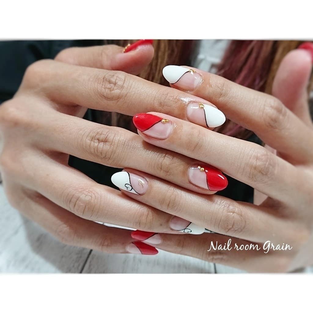 オールシーズン オフィス ブライダル パーティー ハンド 福岡粕屋 Nail Room Grainのネイルデザイン No ネイル ブック