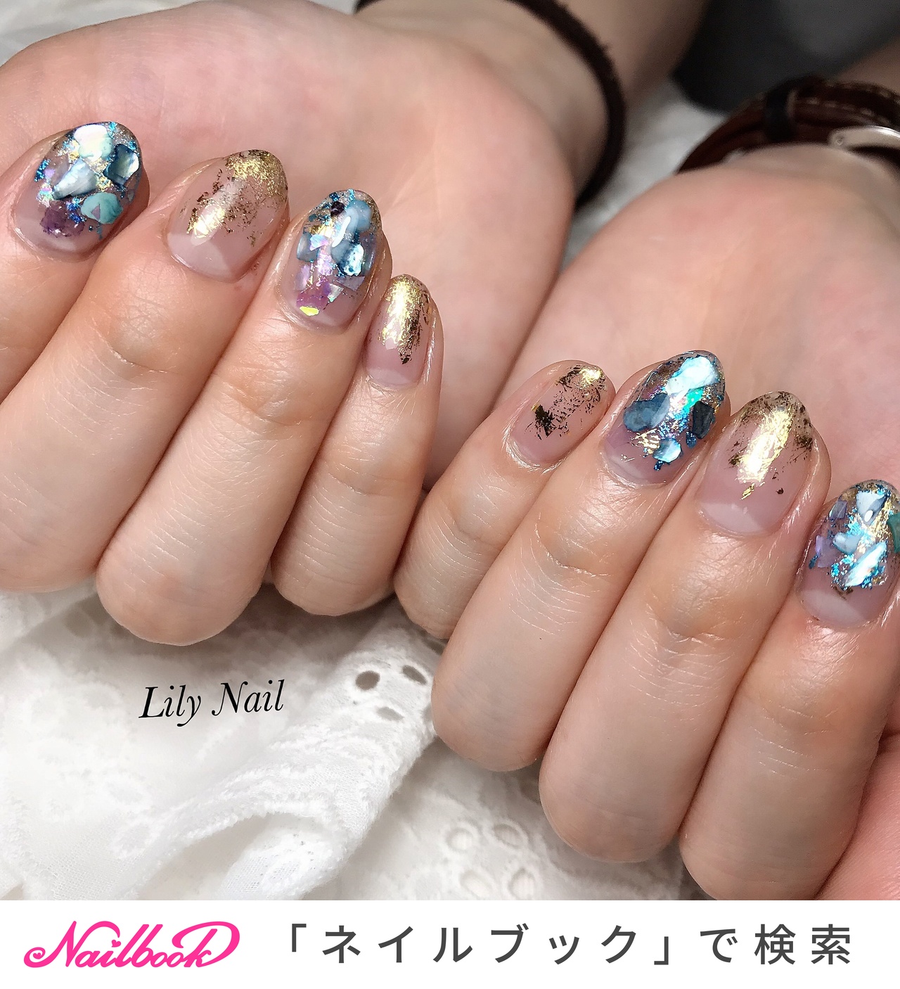 夏 海 リゾート 浴衣 ハンド Lily Nailのネイルデザイン No ネイルブック