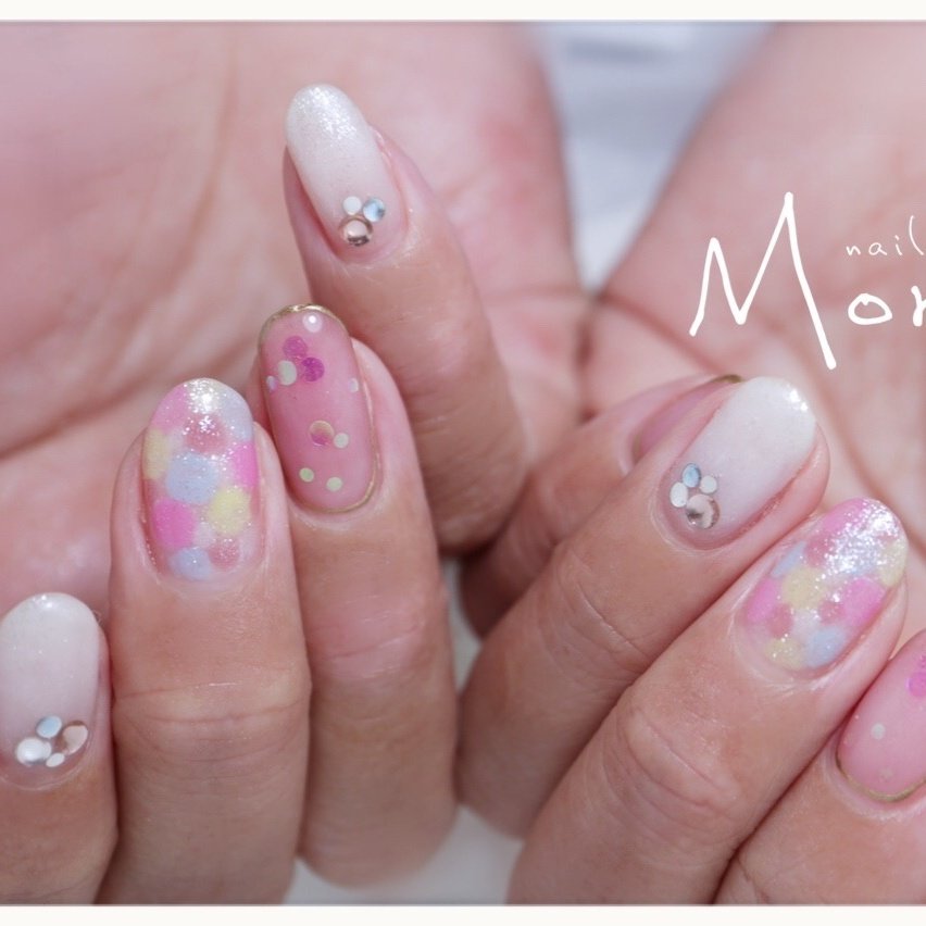 春 夏 オールシーズン 梅雨 ハンド More Nailroomのネイルデザイン No ネイルブック