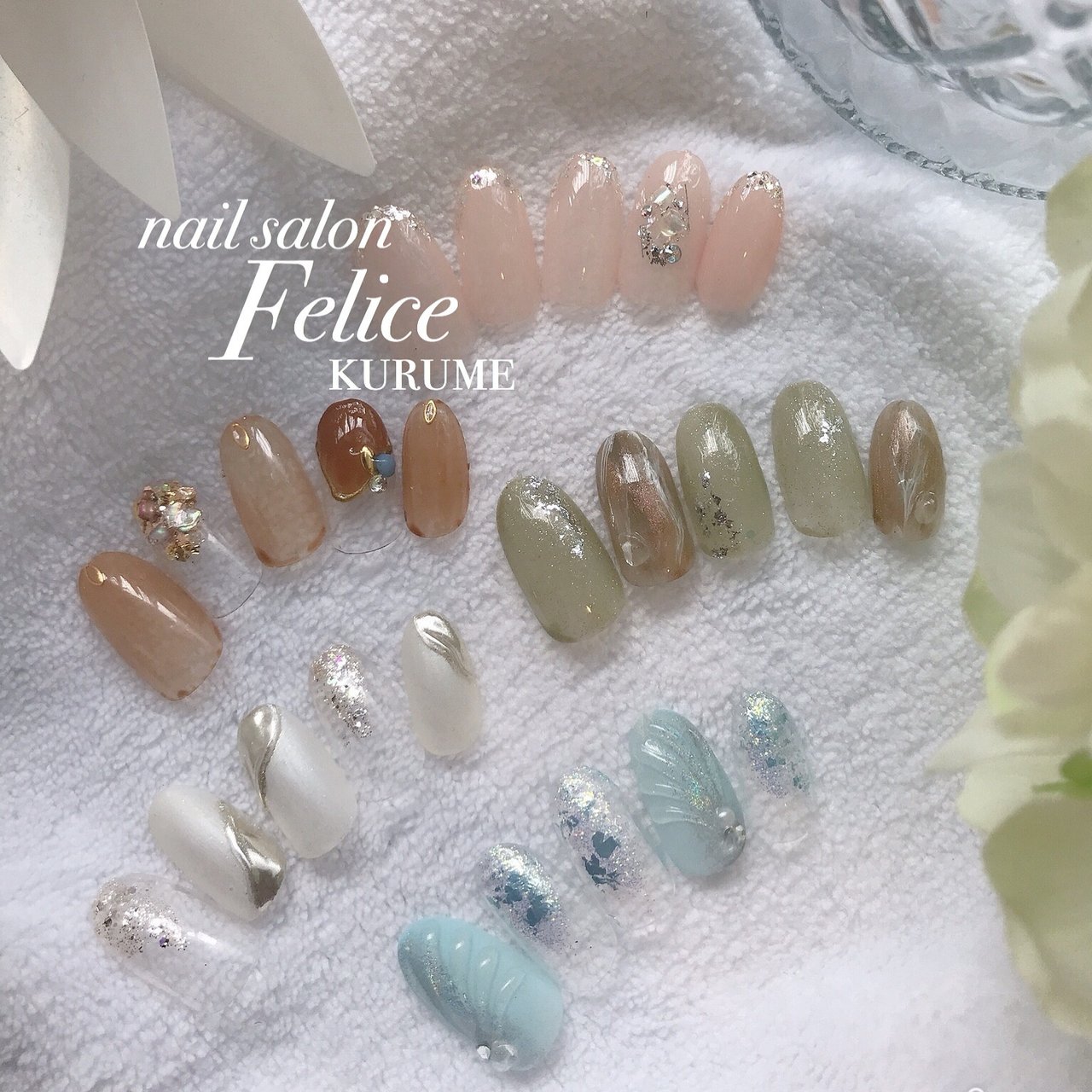 夏 海 リゾート 浴衣 ハンド Nailsalonfeliceのネイルデザイン No ネイルブック