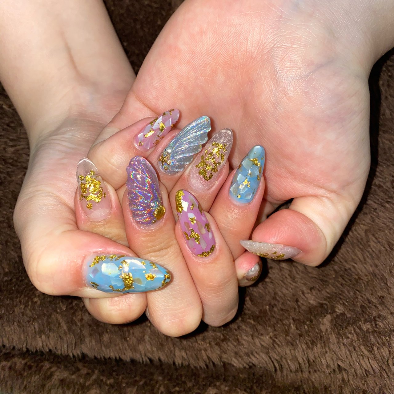 夏 海 ハンド ワンカラー シェル まる のネイルデザイン No ネイルブック