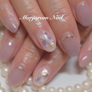 ブレンドカラーのネイルデザイン ネイルブック