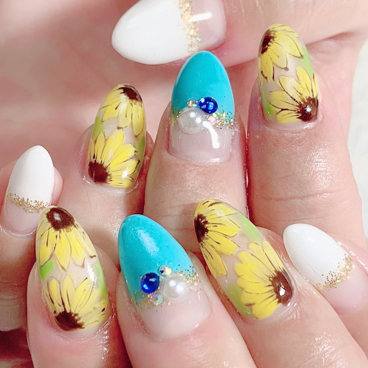 夏 海 リゾート ハンド フレンチ Only Nail 西船橋南口徒歩6分 のネイルデザイン No ネイルブック