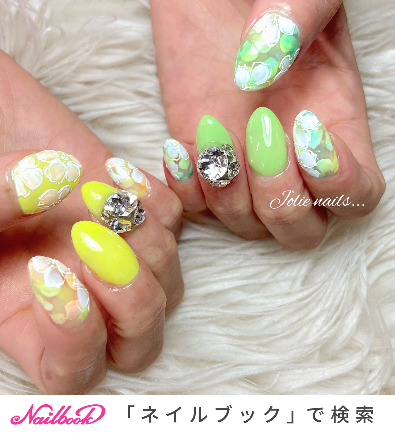 夏 パーティー デート 女子会 ハンド Jolie Nails のネイルデザイン No ネイルブック