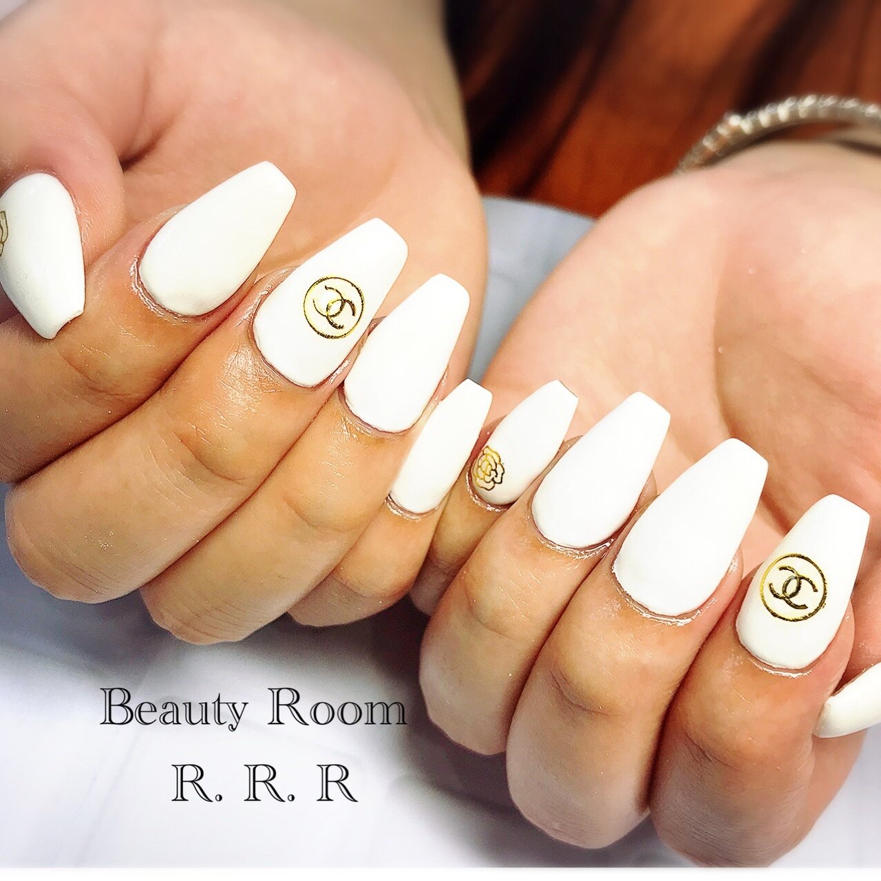 夏 ロング スカルプチュア Beautyroom R R Rのネイルデザイン No ネイルブック