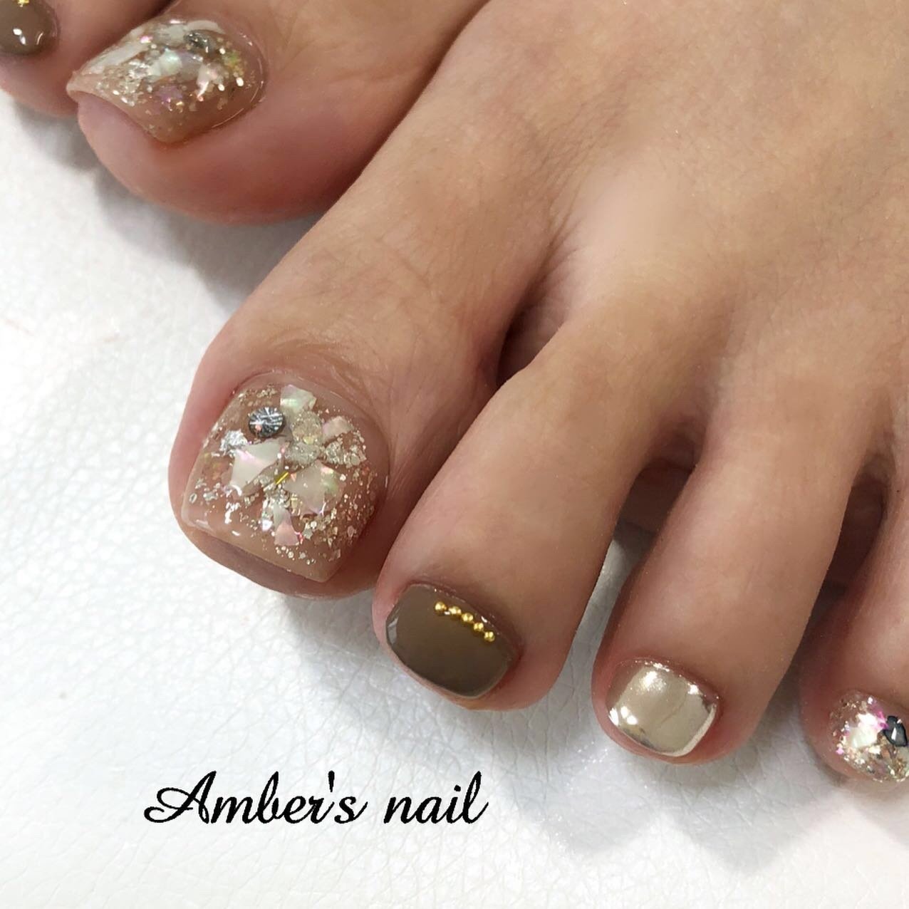 夏 旅行 リゾート デート フット Amber S Nail アンバーズネイルのネイルデザイン No ネイルブック