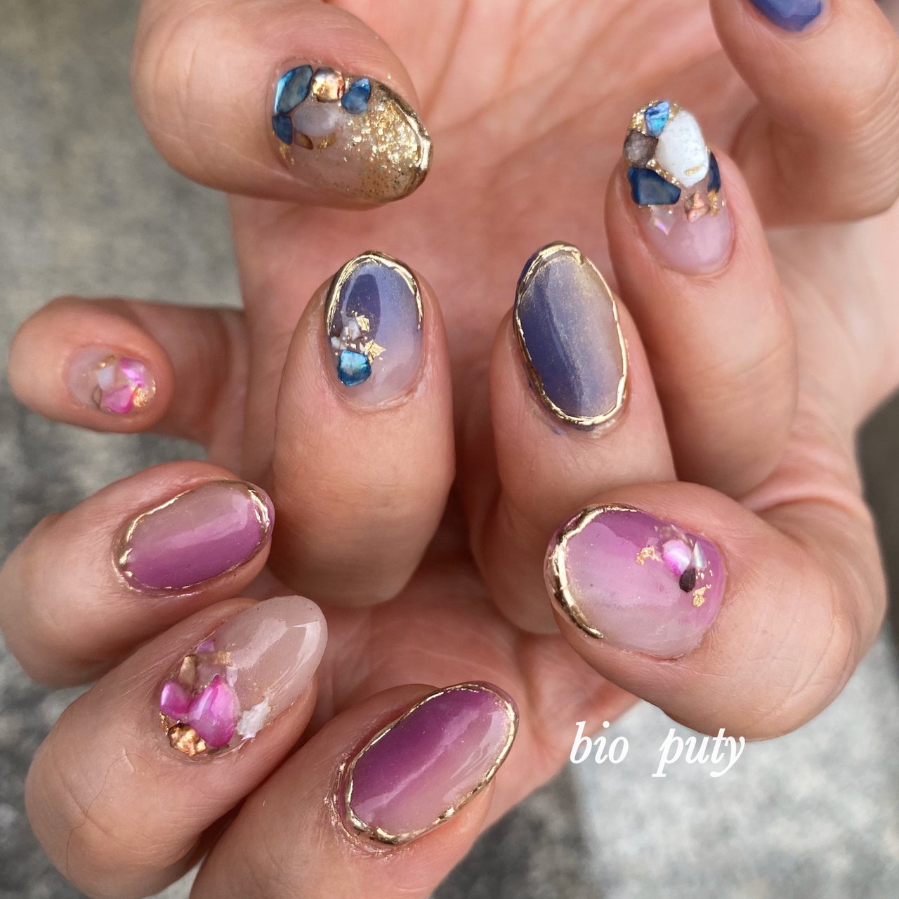 夏 梅雨 七夕 海 ハンド Nailistゆうのネイルデザイン No ネイルブック