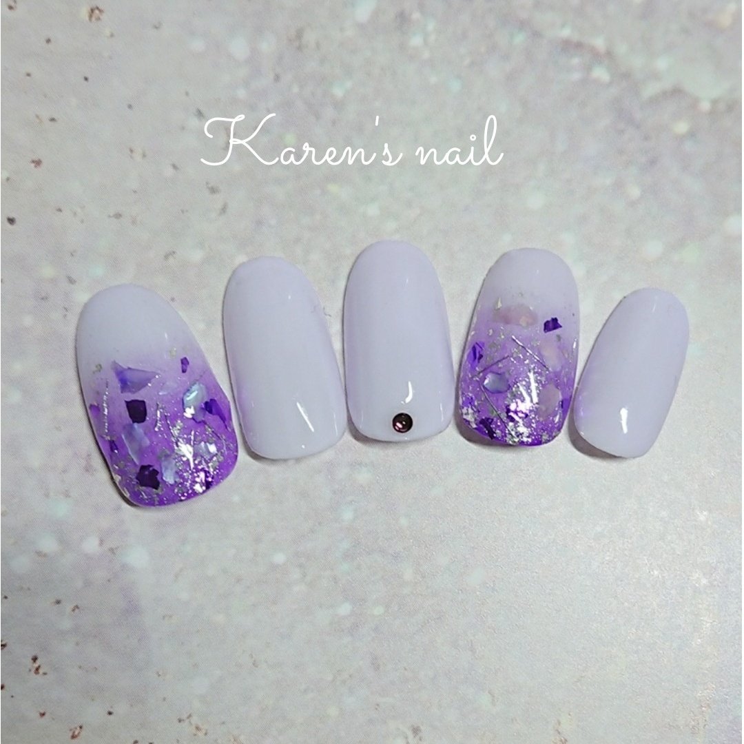 夏 秋 リゾート 浴衣 ハンド Karen S Nail Rierinのネイルデザイン No ネイルブック