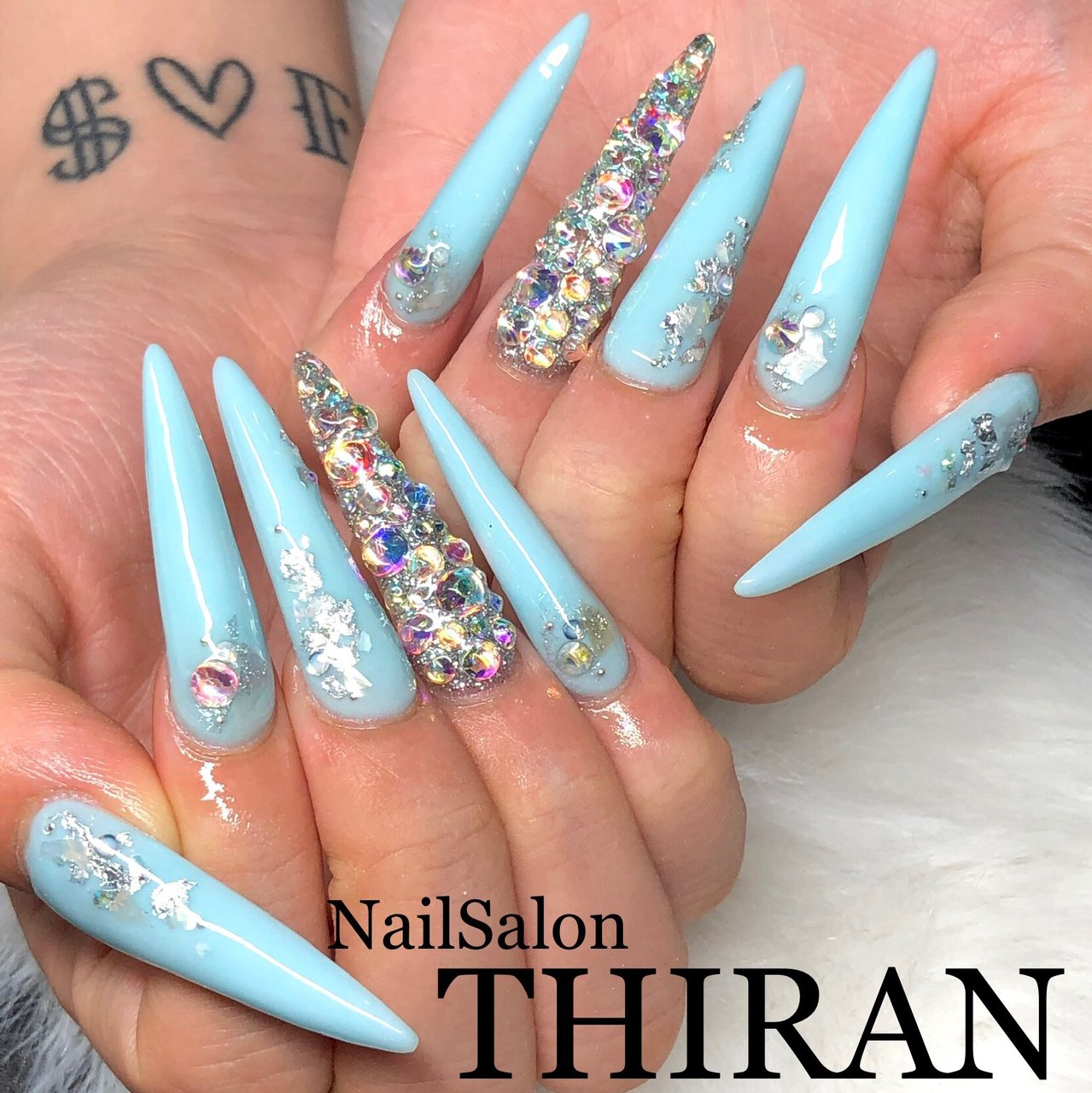 オールシーズン/ハンド/シンプル/ホログラム/ラメ - nailsalon_thiran