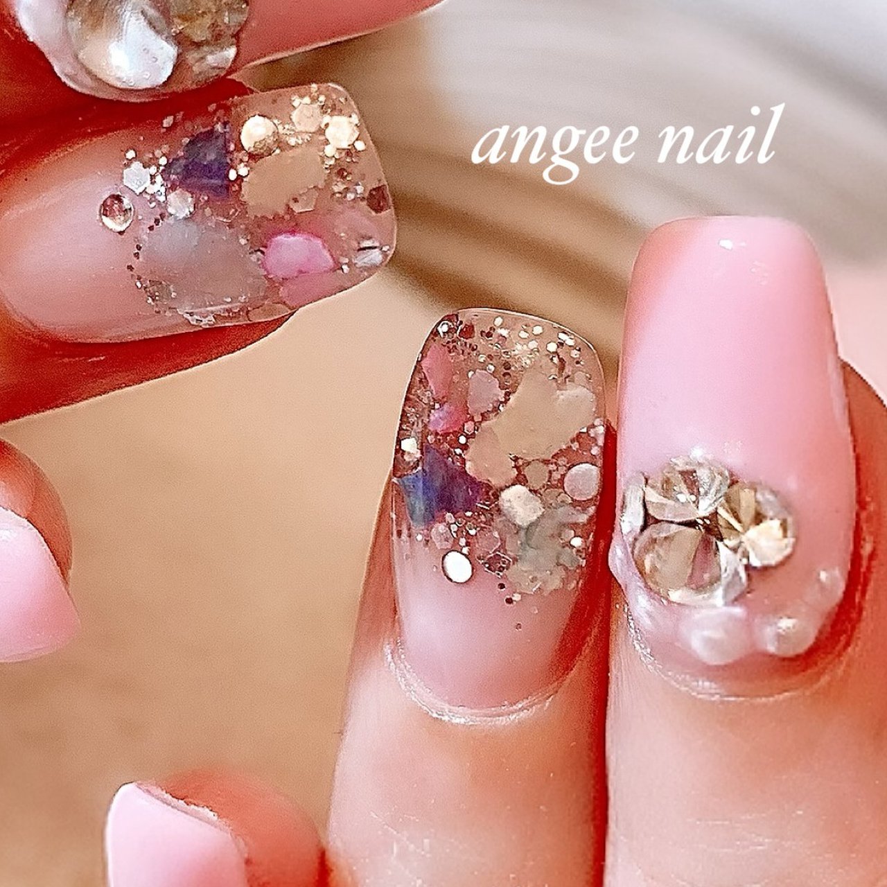 夏 オールシーズン デート 女子会 ハンド ネイルサロンアンジーのネイルデザイン No ネイルブック