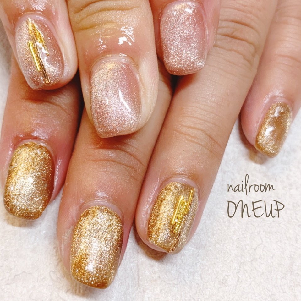 オールシーズン ブライダル パーティー ハンド ワンカラー Nail Room One Upのネイルデザイン No ネイルブック