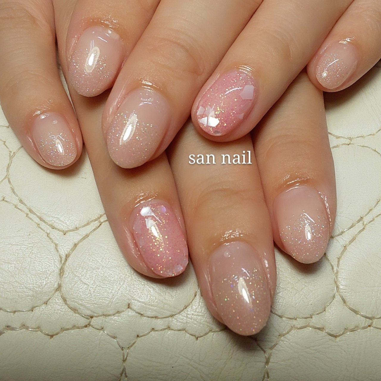 春 夏 オールシーズン オフィス ハンド San Nailのネイルデザイン No ネイルブック