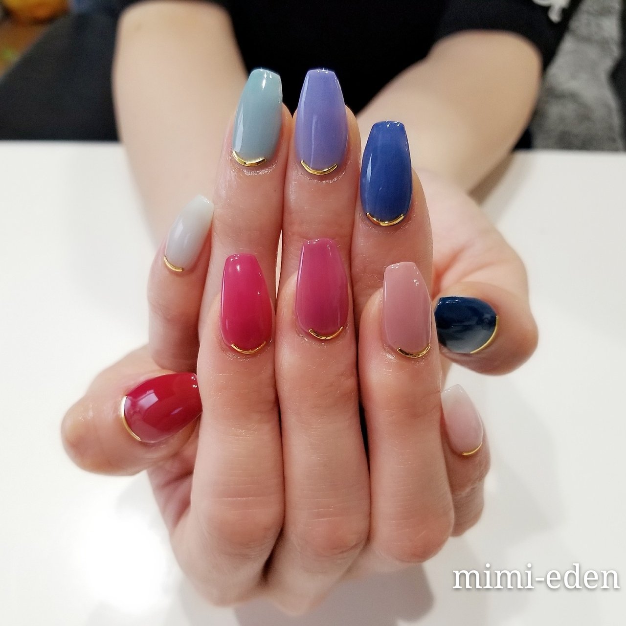 旅行 リゾート パーティー 女子会 ハンド Nail Mimiedenのネイルデザイン No ネイルブック