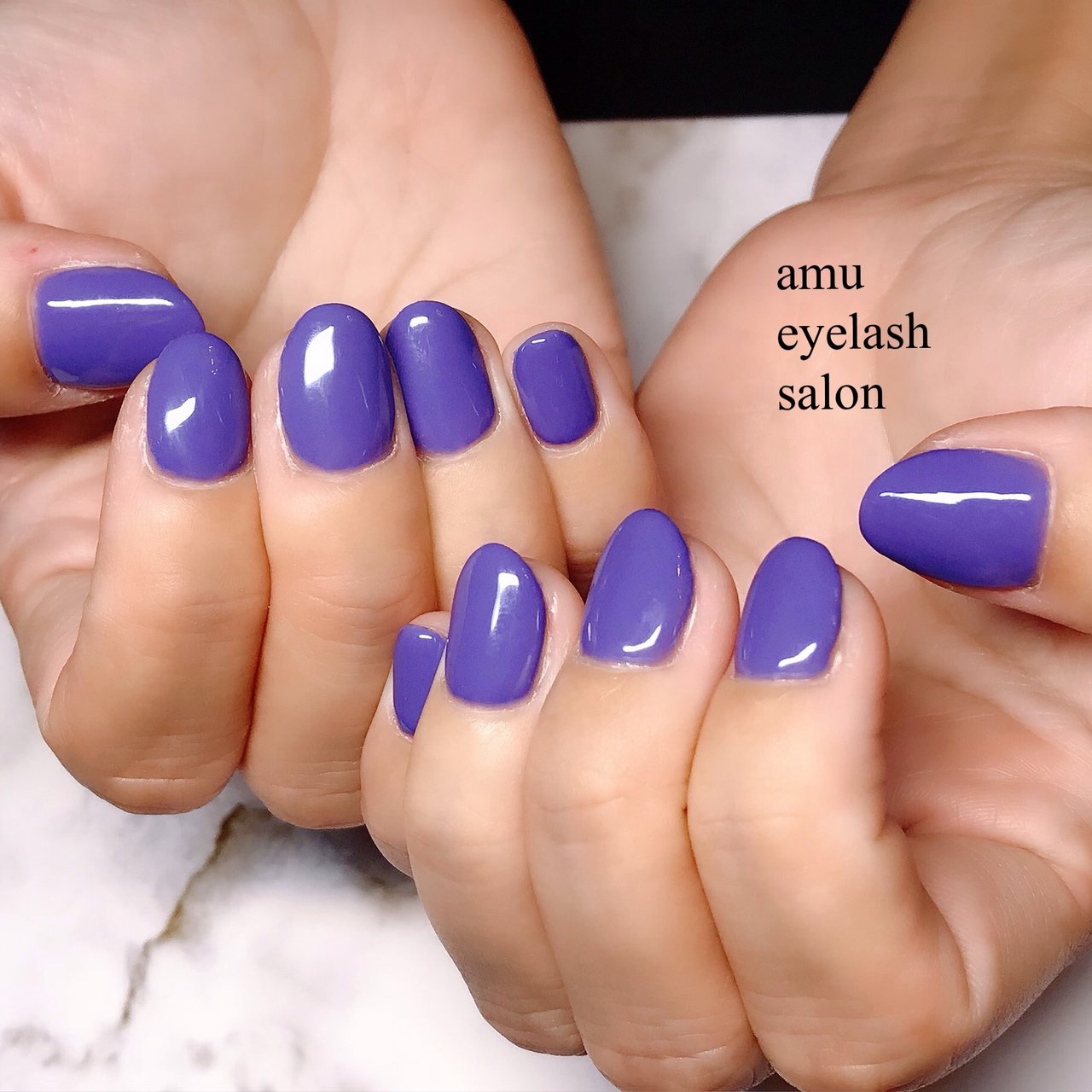 オールシーズン 女子会 シンプル ワンカラー ショート Amuのネイルデザイン No 545 ネイルブック