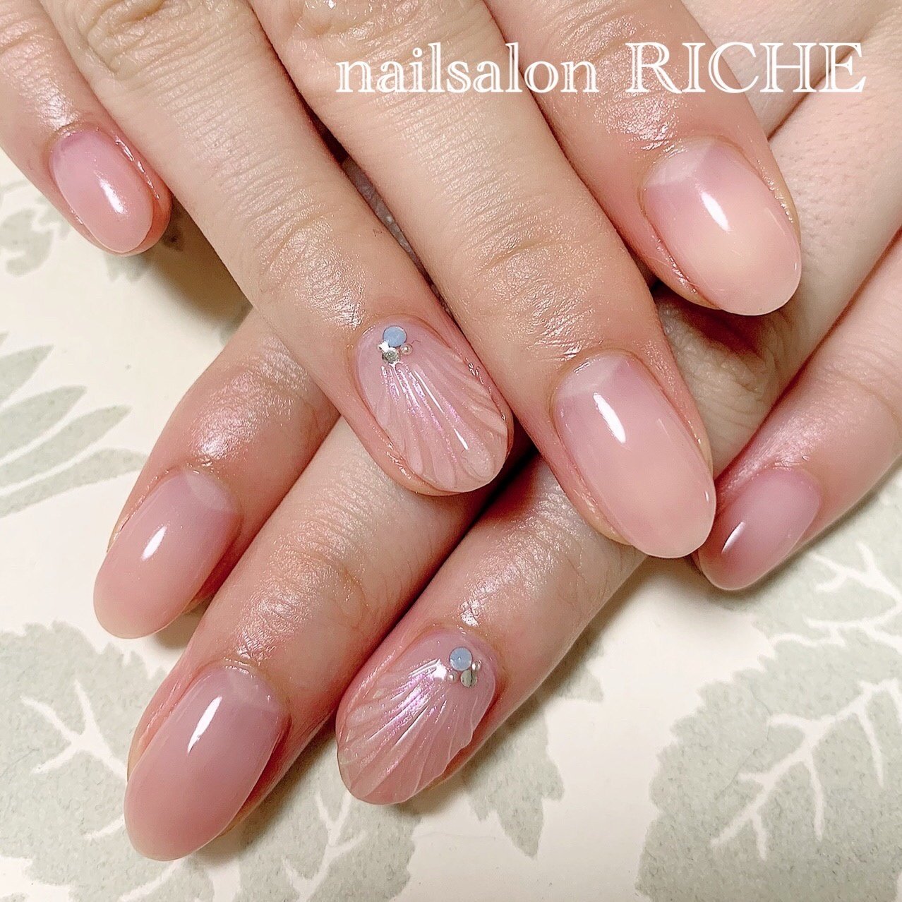 夏 海 オフィス デート ハンド Nailsalon Richeのネイルデザイン No ネイルブック