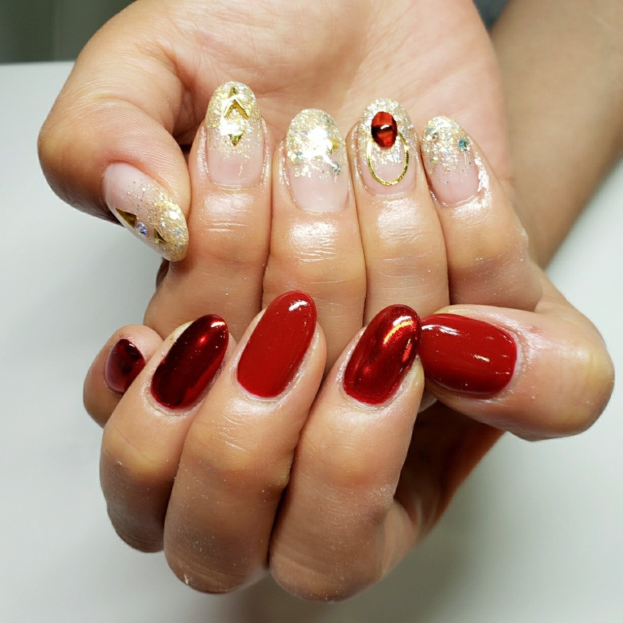 オールシーズン ライブ パーティー 女子会 ハンド Kiyokaのネイルデザイン No ネイルブック