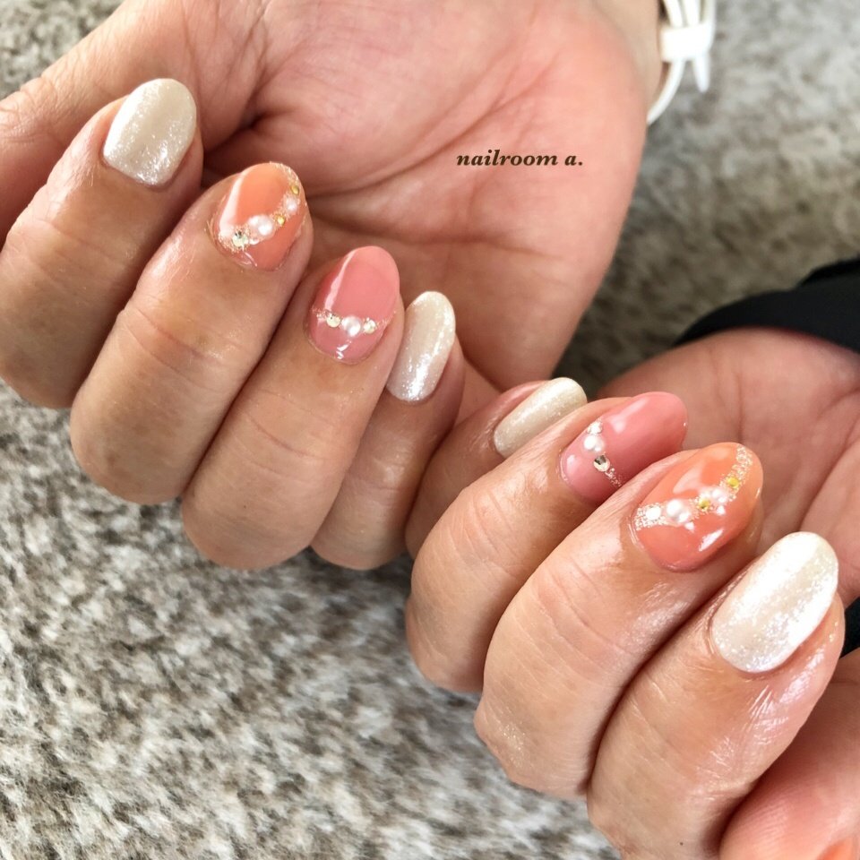 オールシーズン ハンド Amyu Nail Ishigeのネイルデザイン No ネイルブック